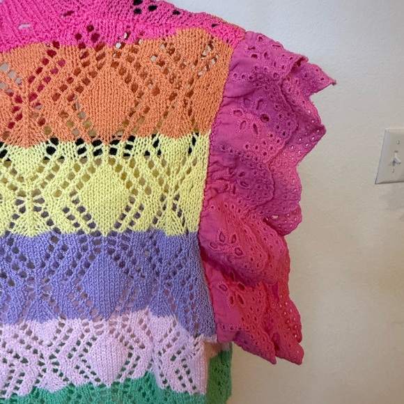 BiBi Colorful Knit Top - Picture 3 of 4